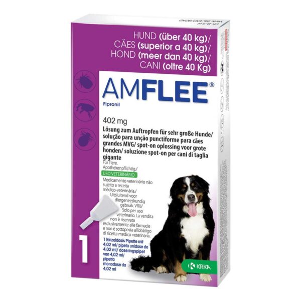 Amflee 402 mg Lösung zur, zum Auftropfen für sehr große Hunde
