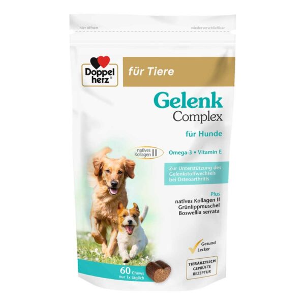 Doppelherz für Tiere Gelenk Complex Chews für Hunde