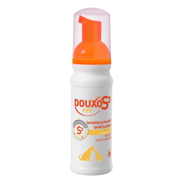 Douxo S3 Pyo Mousse für Hunde und Katzen